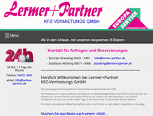 Tablet Screenshot of lermer-partner.de